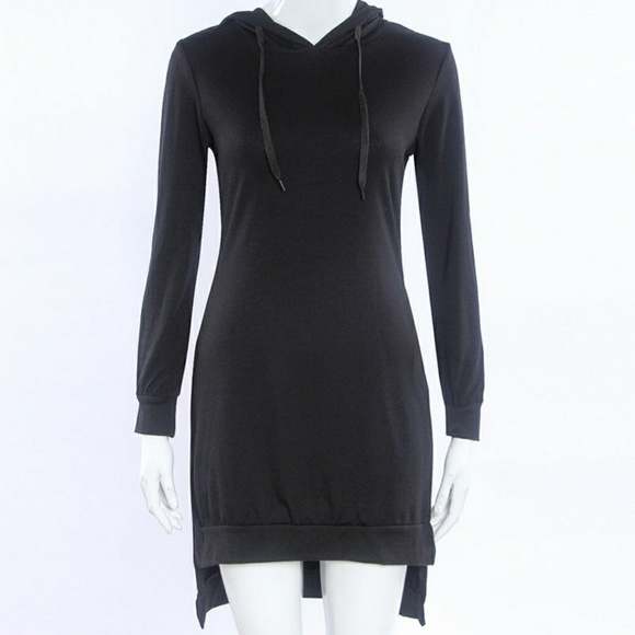 Cute Pullover Jumpsuit Dress Hooded - Picture 4 of 6