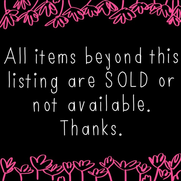 Items passed this listing are SOLD - Picture 1 of 1