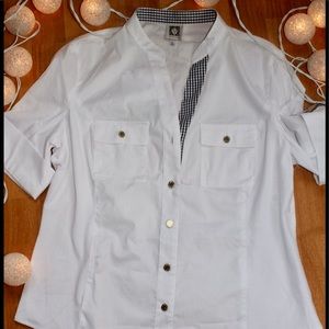 Anne Klein Brand New Blouse- Size LP