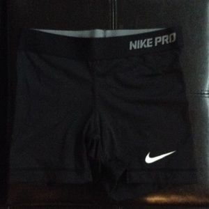 Black nike pro spandex