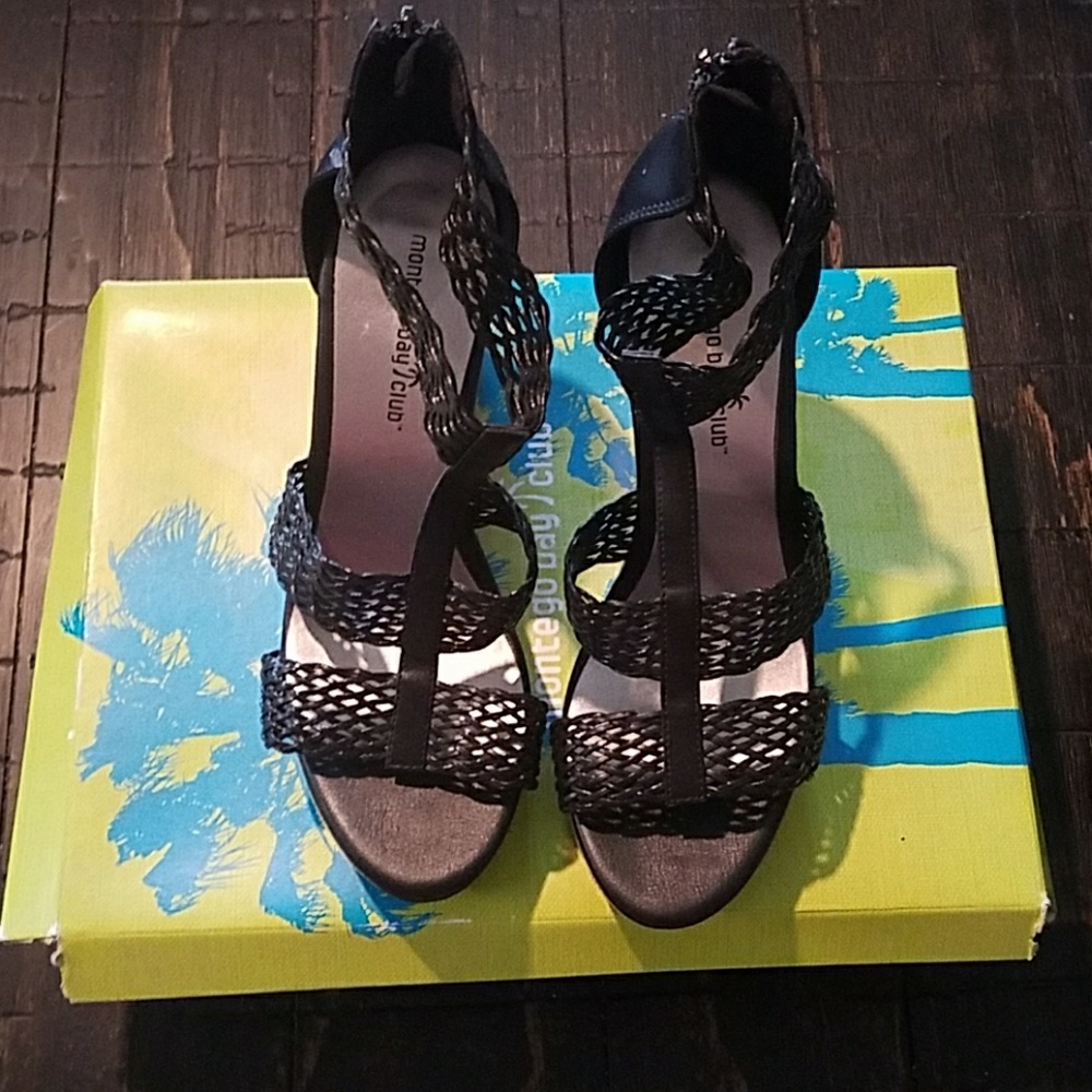 Summer Wedges, Never worn! NWOT