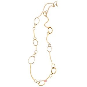 Sample Sale. Long Organic Link And Chain Necklace