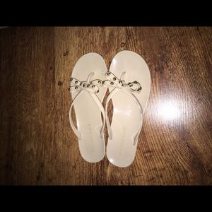 Rampage cream sandals