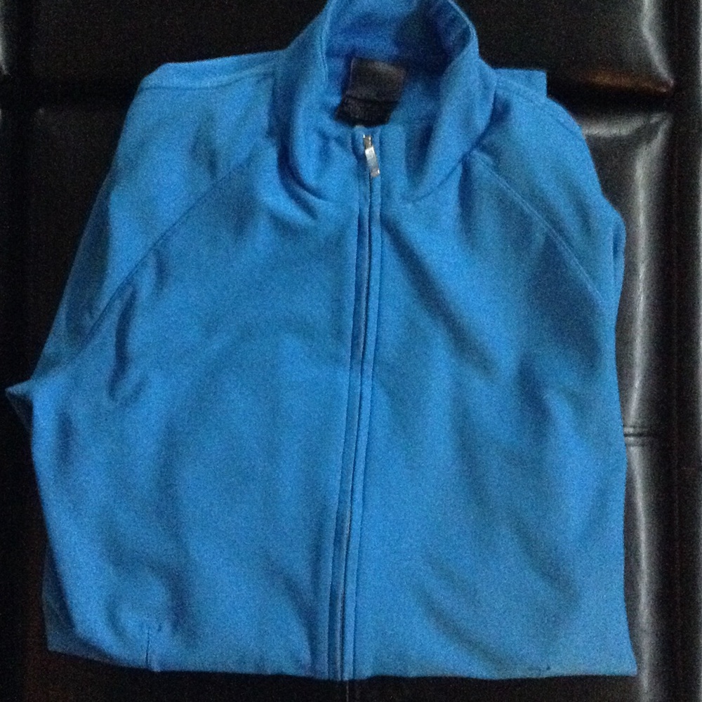 Nike blue zip up