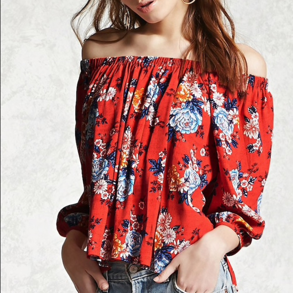 Off shoulder top
