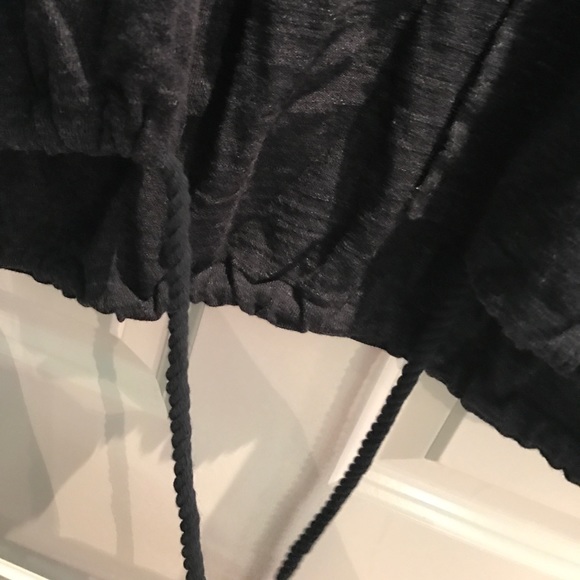 AllSaints Morar Gilet Navy Top - Picture 3 of 6