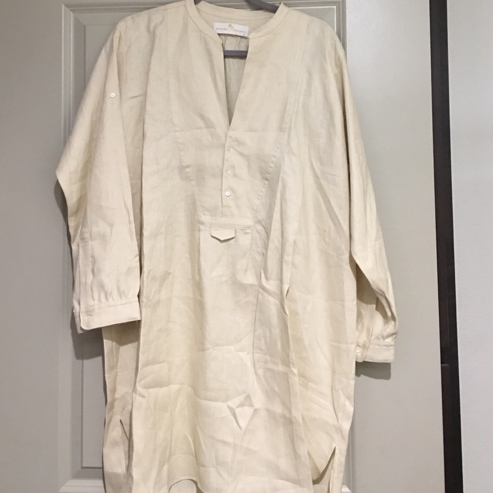 Amanda Uprichard Linen Dress- never worn