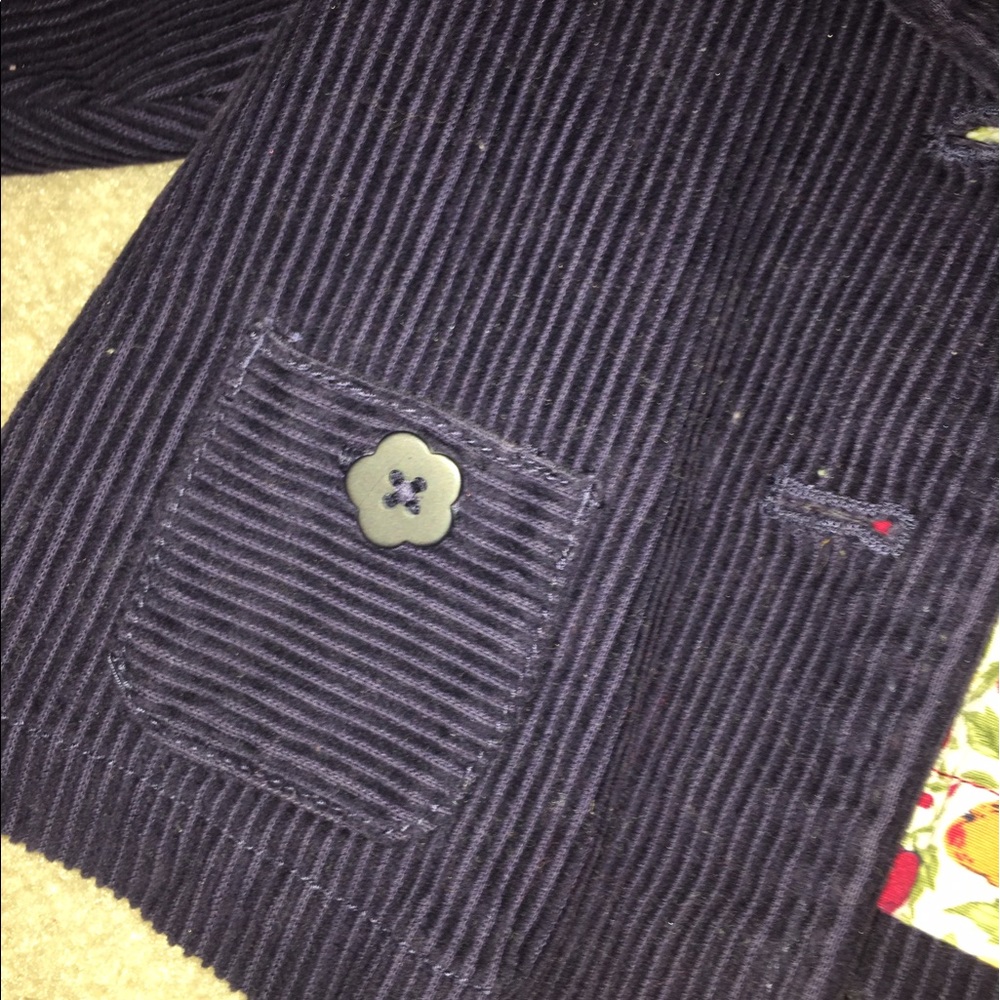 4/$20 Gymboree Corduroy Jacket size 3-6 months - Picture 5 of 6