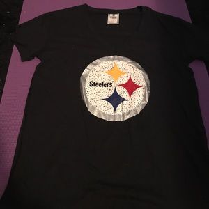 Pink steelers shirt