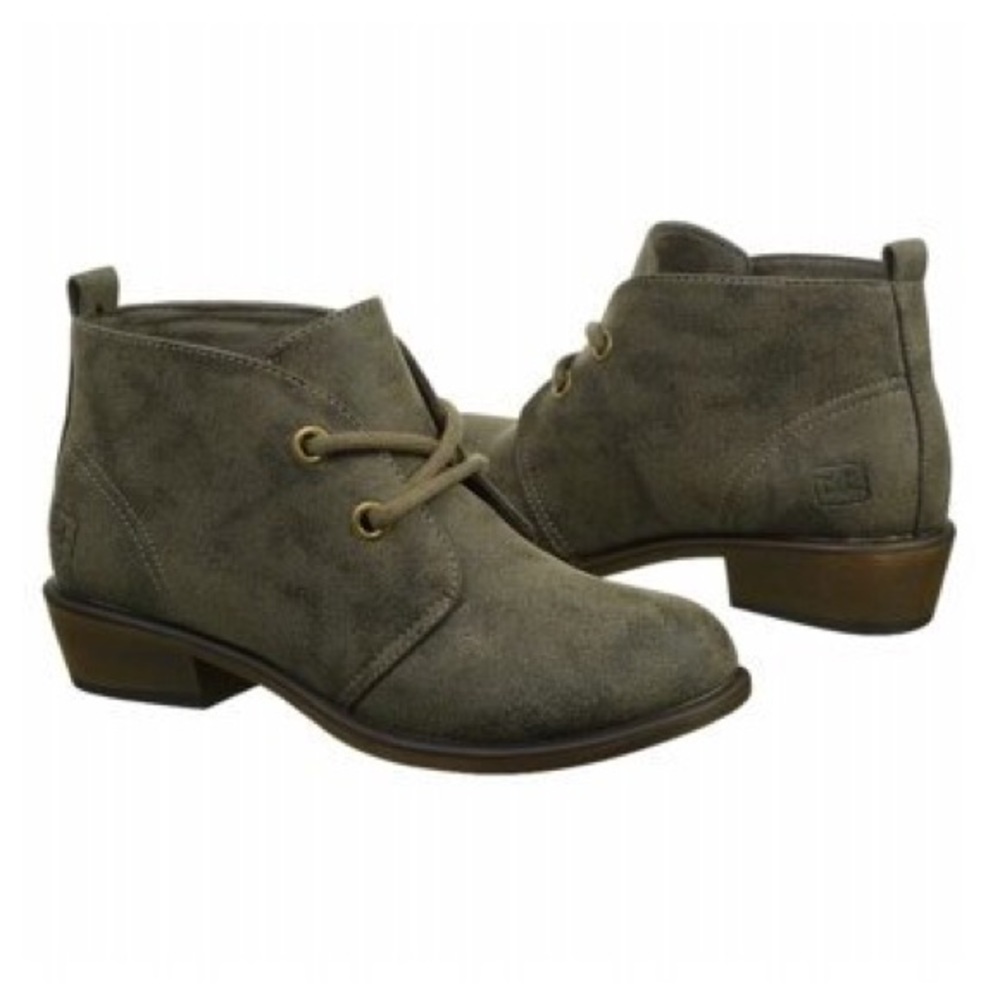 Olive Dirty Laundry Pitch Desert Bootie (9.5)