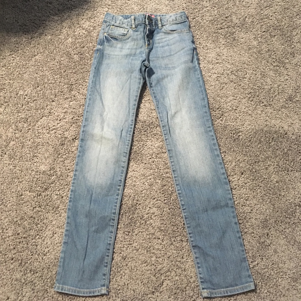 Gap girls super skinny jeans sz 10