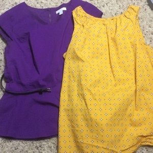 🌷Lot of 2 professional tops