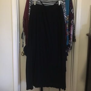 Black a.n.a. Maxi skirt