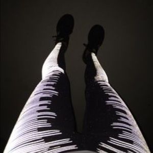 Black Nike flash running pants