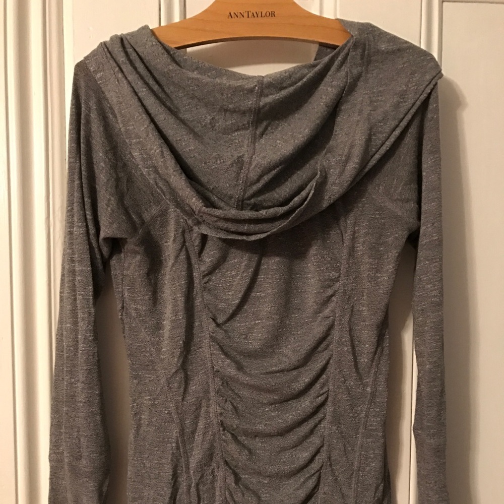 Zella cowl neck hoodie shirt