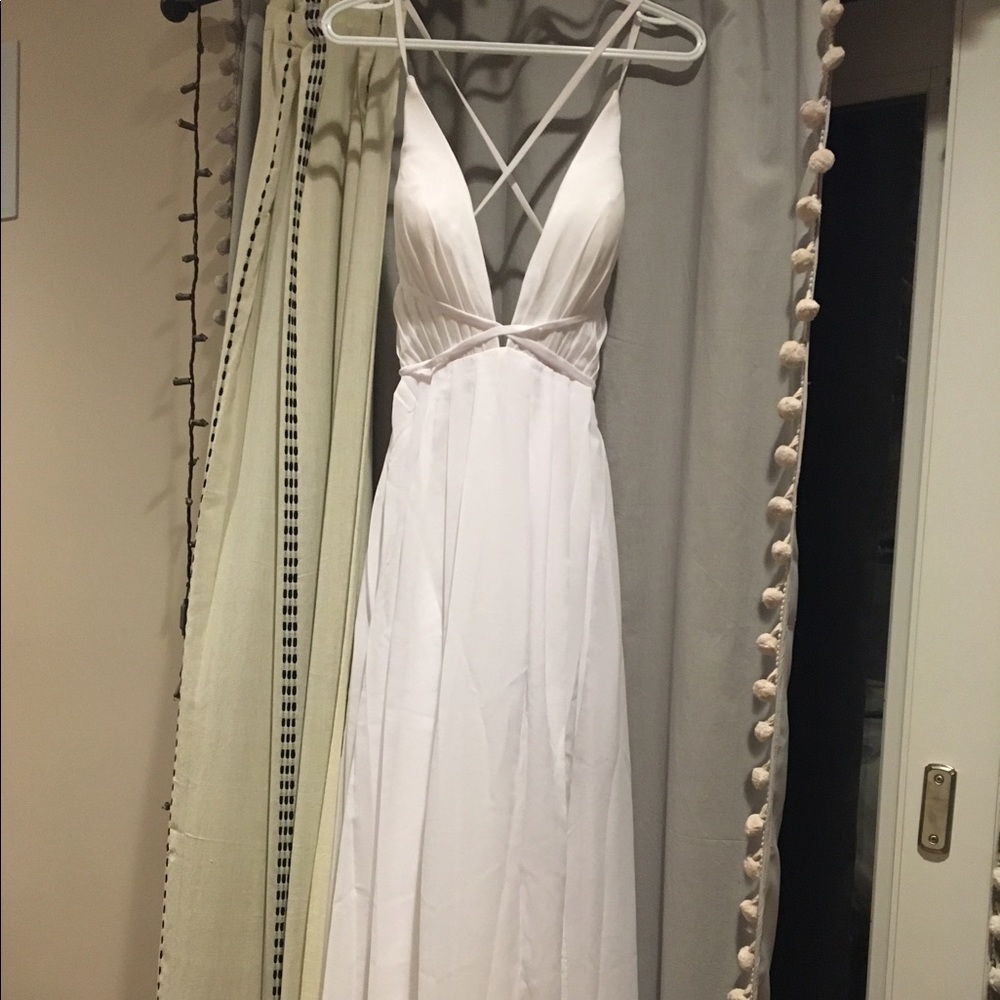 White dress