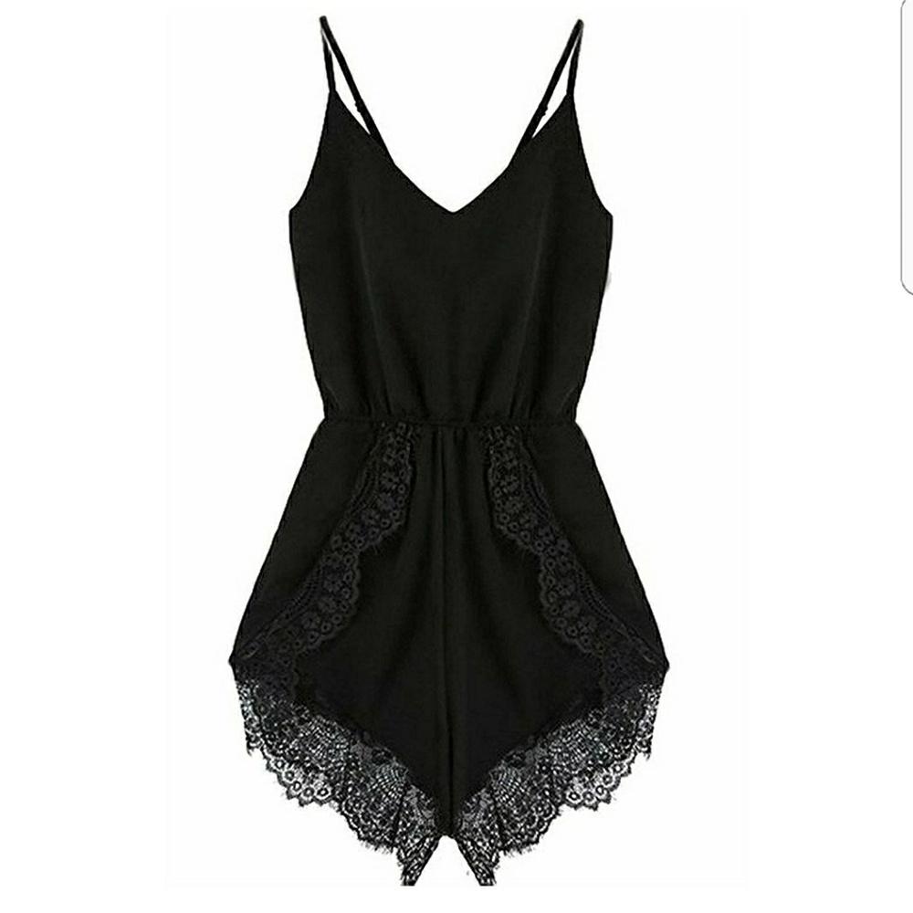Lace romper