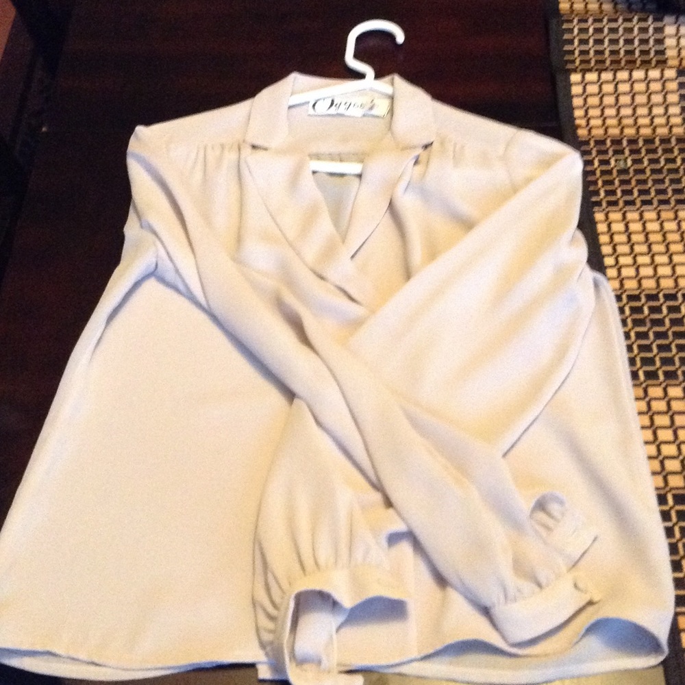 Oggee cream blouse