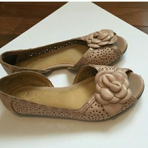 Anthropologie Nude Flats