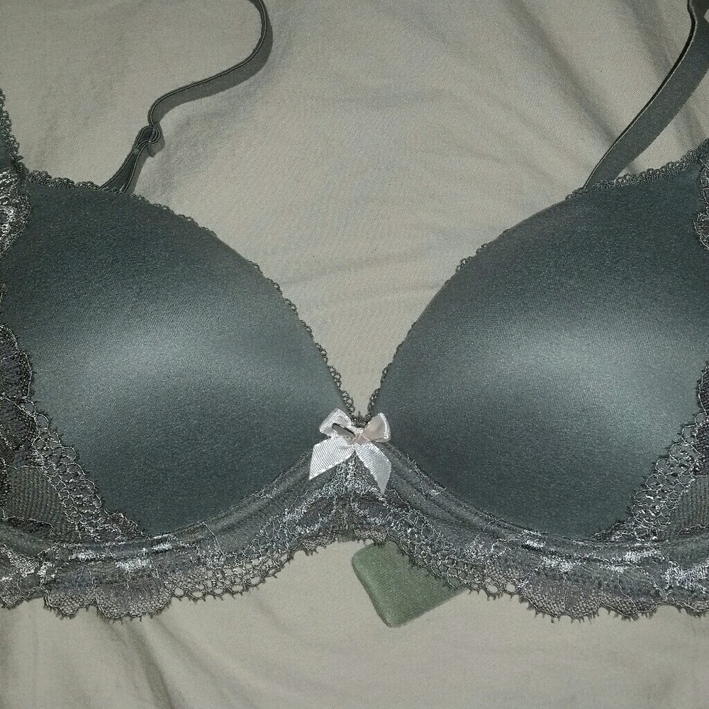 Vitoria's Secret Grey Bra