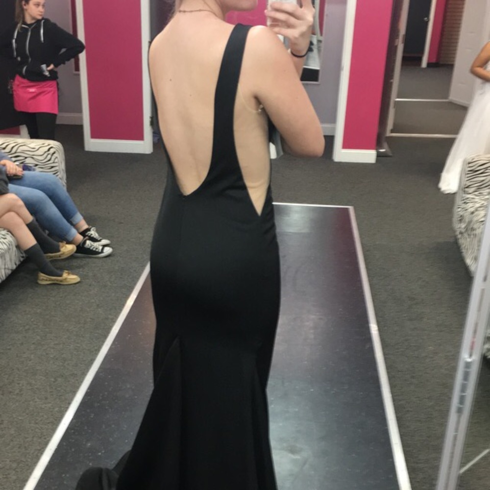 Black Prom Dress - Picture 2 of 2