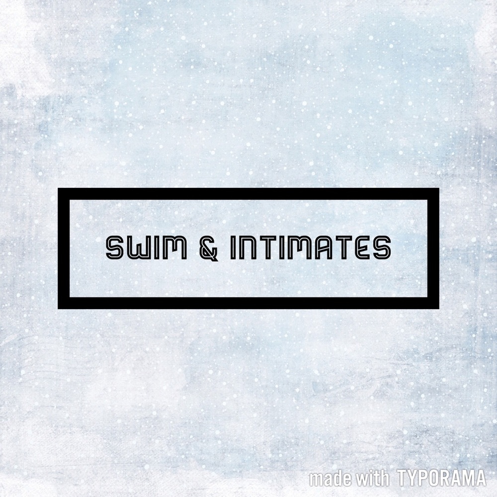 Category: Swim & Intimates