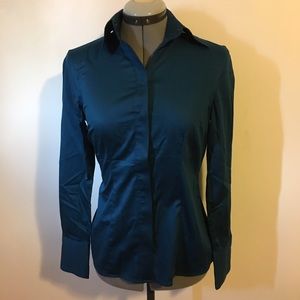 Banana Republic dark Teal button down Price ⬇️⬇️