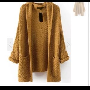 Chunky Khaki Sweater