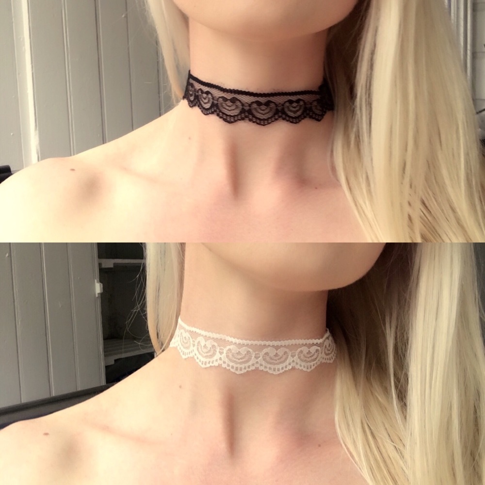 Victorian Lace Two Choker Bundle💋