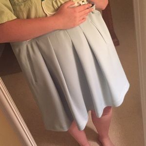 High waisted circle skirt