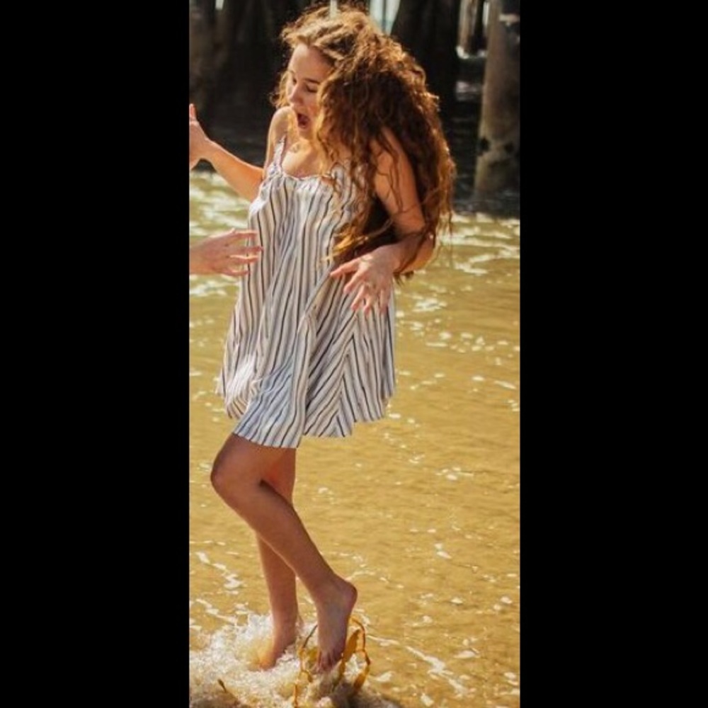 Black / White Sundress