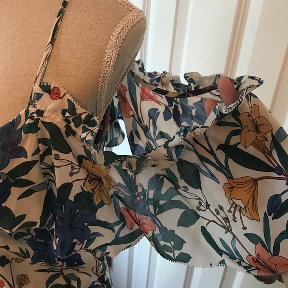 Parker Kam Cold Shoulder Silk Dress - Picture 4 of 6