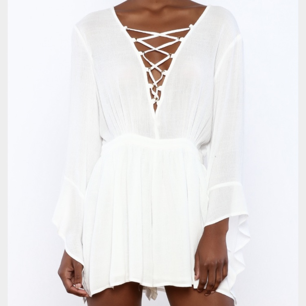 Women's New with tags white romper