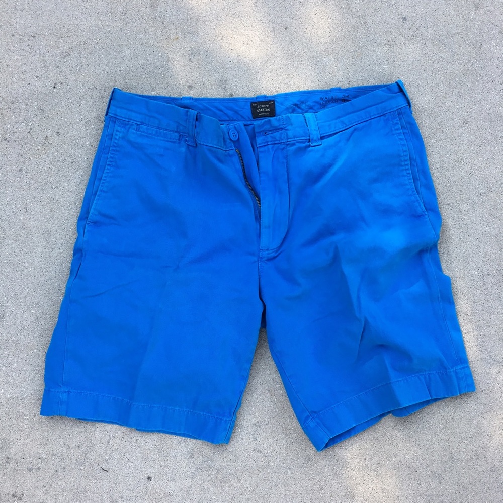 J Crew Men's Broken-in Stanton Stretch Shorts