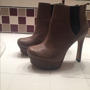 Vince Camuto ankle platform booties