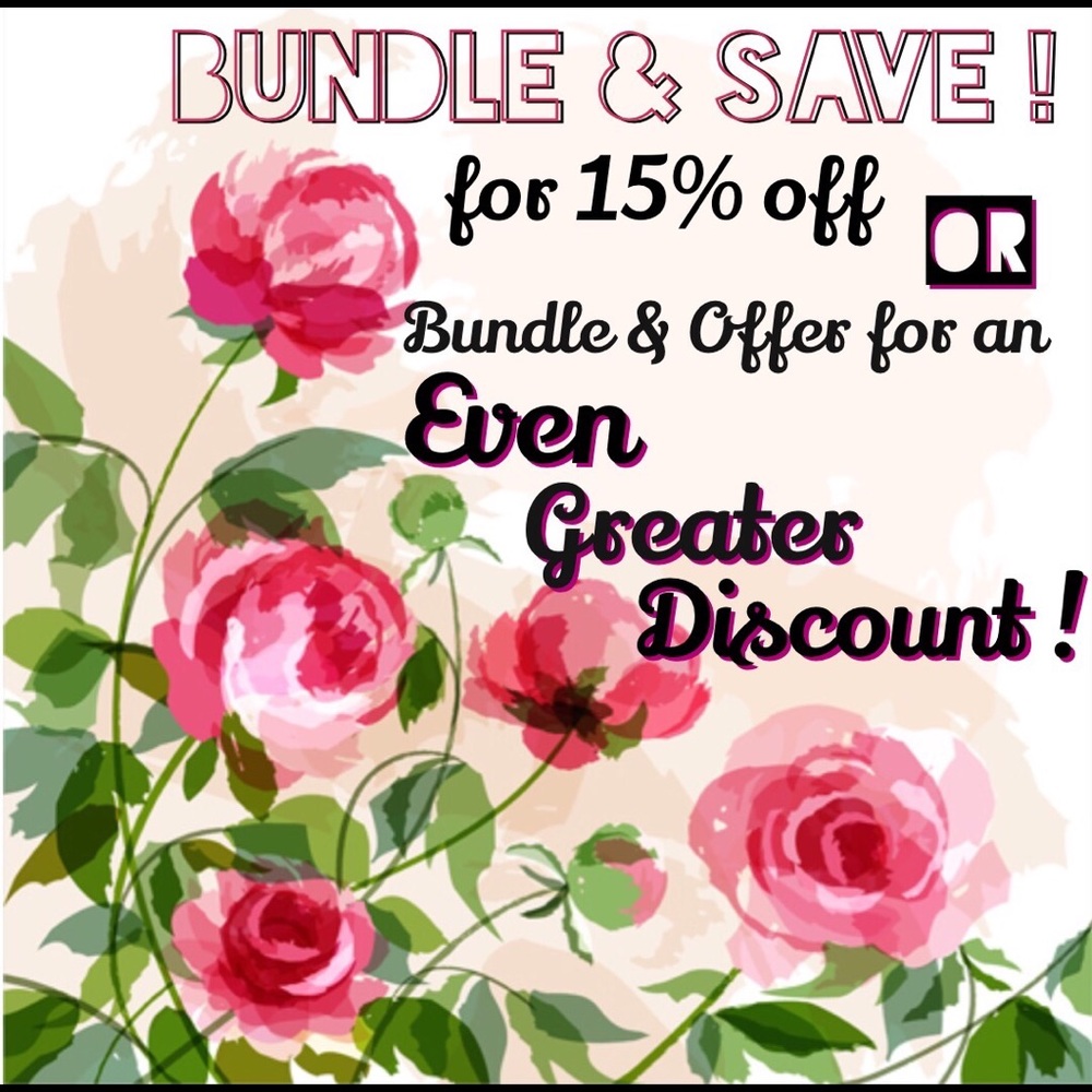 Want more discount ? B U N D L E 🖤