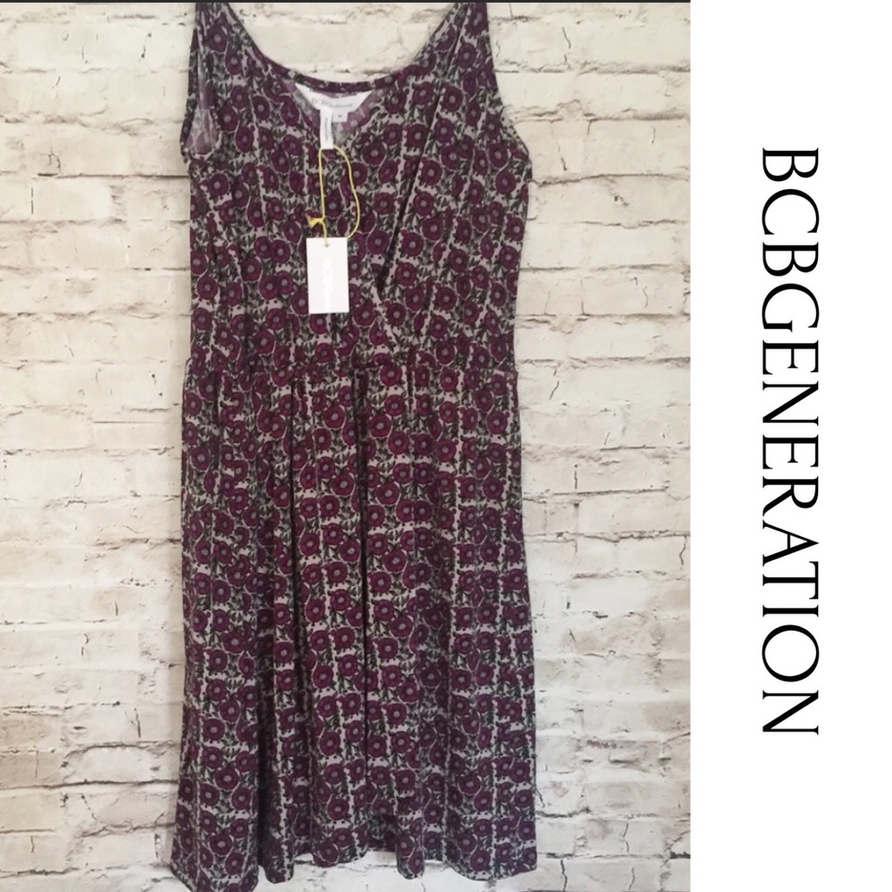 • BCBGeneration • Cami Tank Top Floral Dress