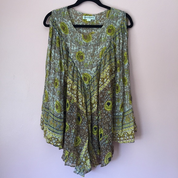 Garconiera Indian Print Tunic - Picture 2 of 4
