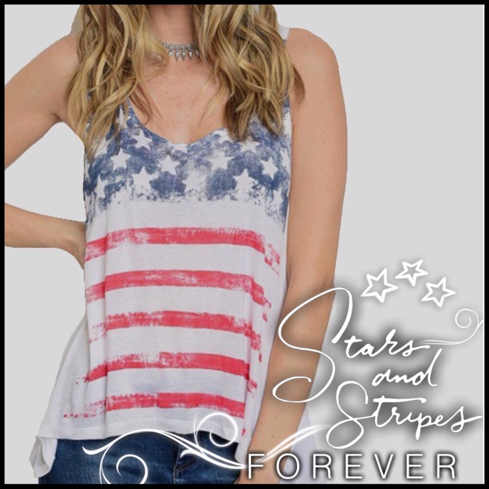 Stars n' Stripes Top - Picture 1 of 8