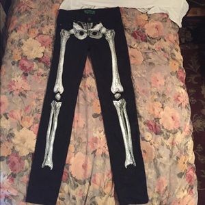 Kreepsville 666 BW Skeleton Jeans (Discontinued)