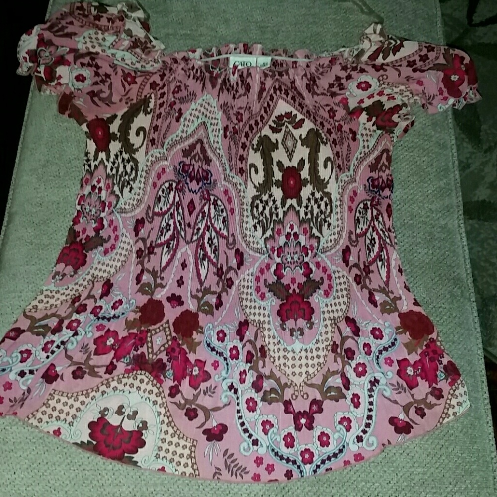 EUC Fit and Flare Style Top Medium