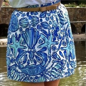 Lilly Pulitzer Mini Skirt - Sailors Valentine