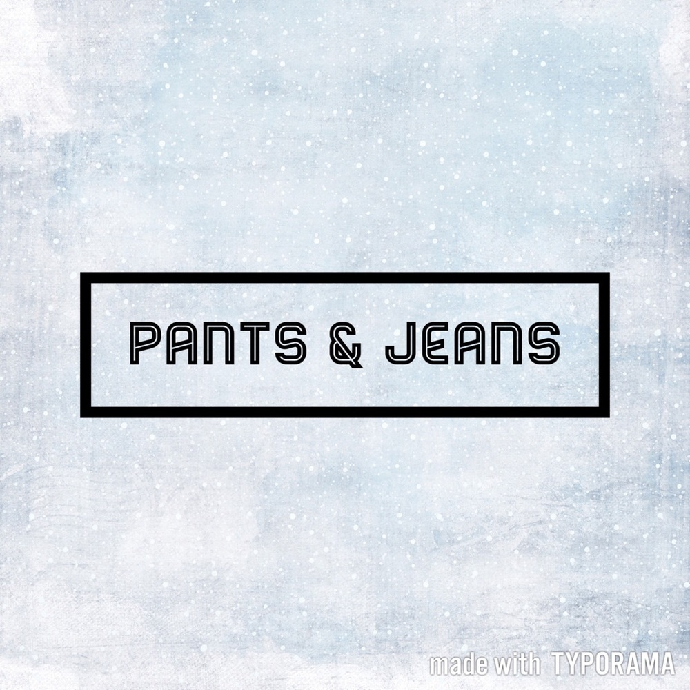 Category: Pants & Jeans