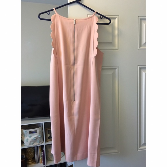 Ann Taylor Scalloped shift dress 10 - Picture 3 of 4