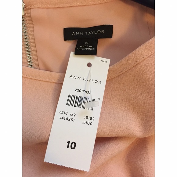 Ann Taylor Scalloped shift dress 10 - Picture 4 of 4