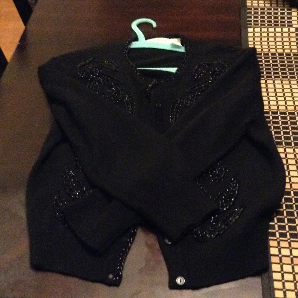 Liz Claiborne embedded cardigan