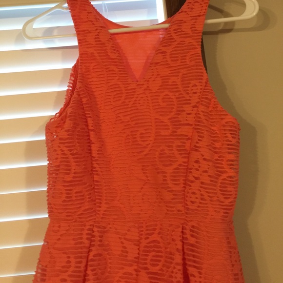 Maurices peach dress, size small. - Picture 2 of 4