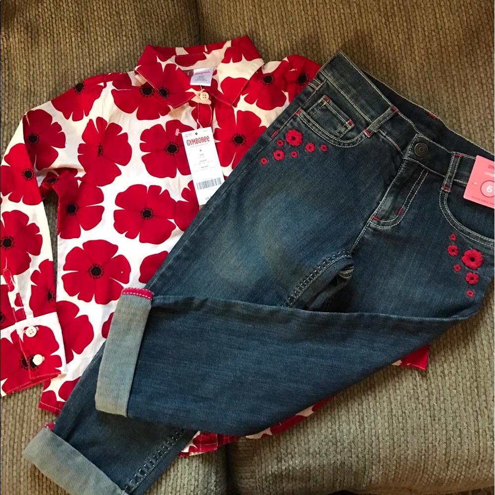 Gymboree size 6 outfit. NWT