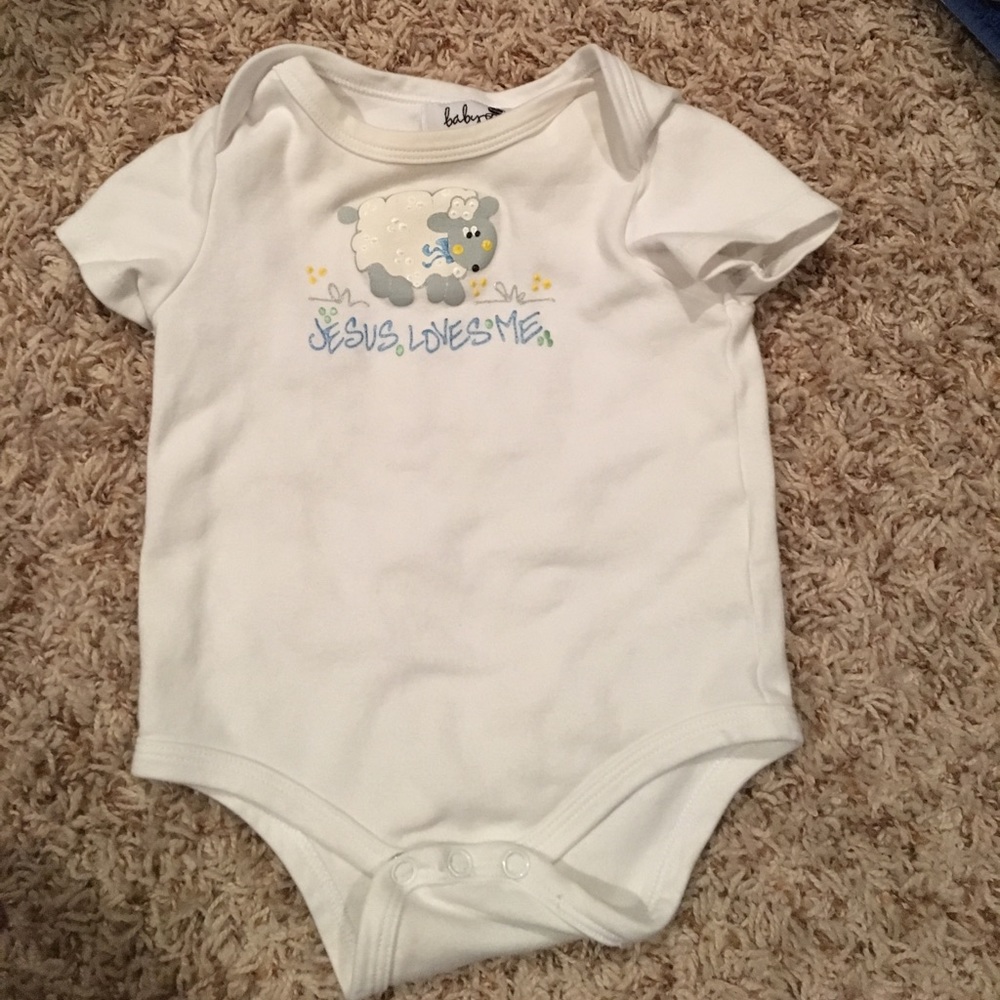 3-6 month onesie