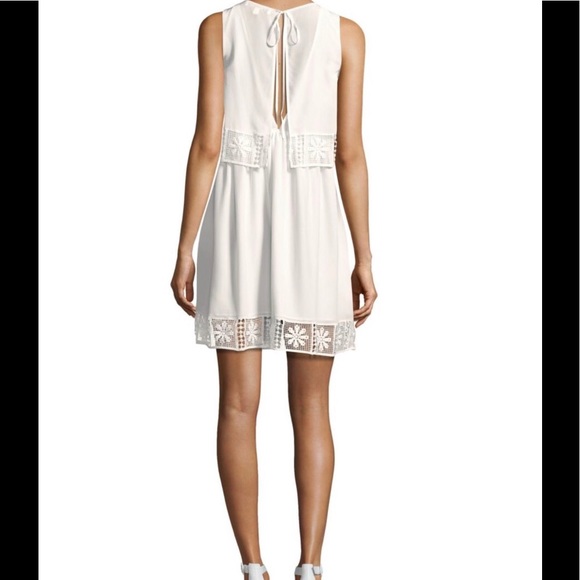 Elizabeth and James Ivory Back Cutout Mini Dress - Picture 4 of 5